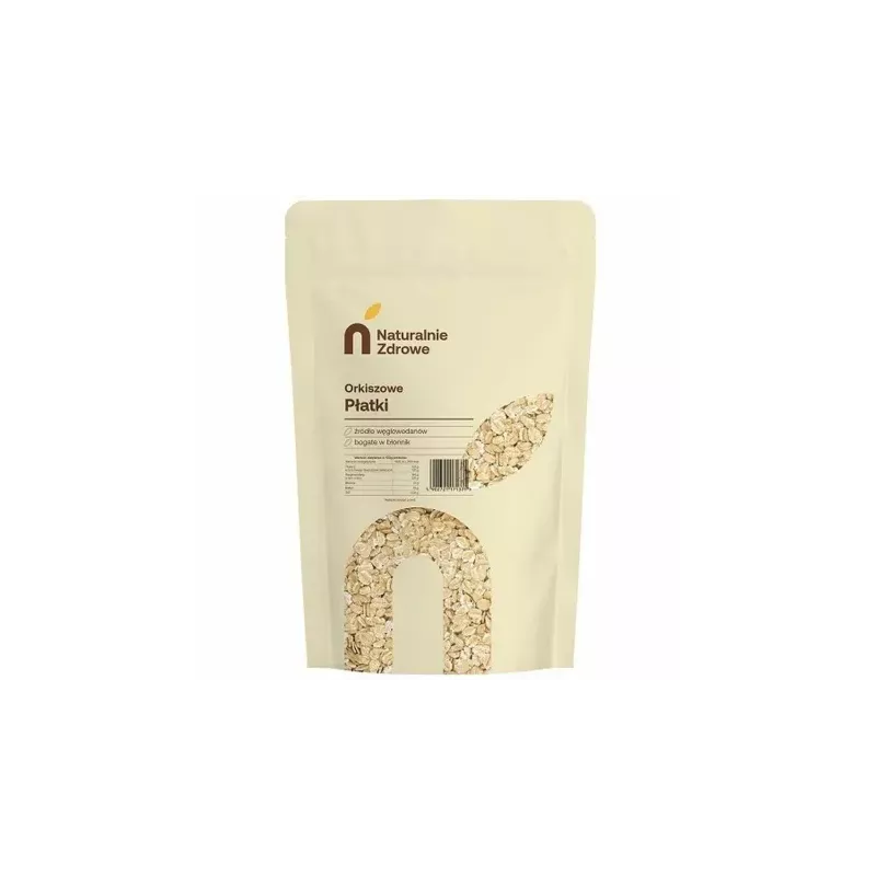 Płatki Orkiszowe 1 kg - Naturalnie Zdrowe