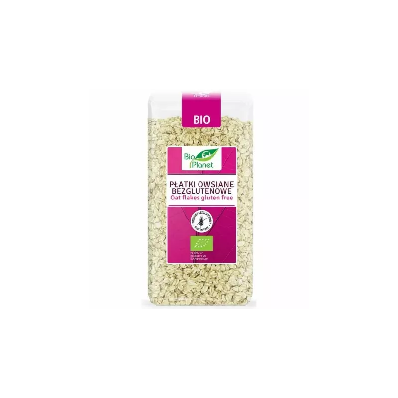 Płatki Owsiane Bezglutenowe Bio 300 g - Bio Planet