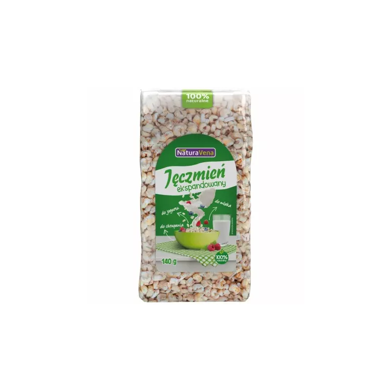 Jęczmień Ekspandowany 140 g - NaturAvena
