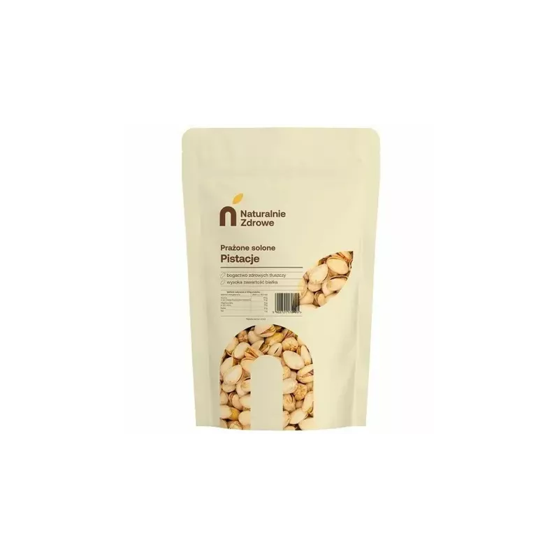 Pistacje Prażone Solone 1 kg - Naturalnie Zdrowe