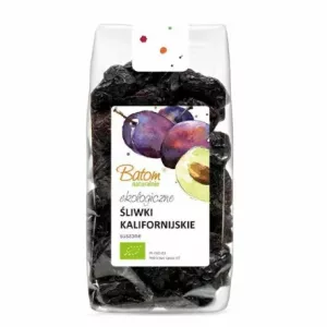Śliwki Kalifornijskie Suszone Bez Pestek BIO 500 g - Batom