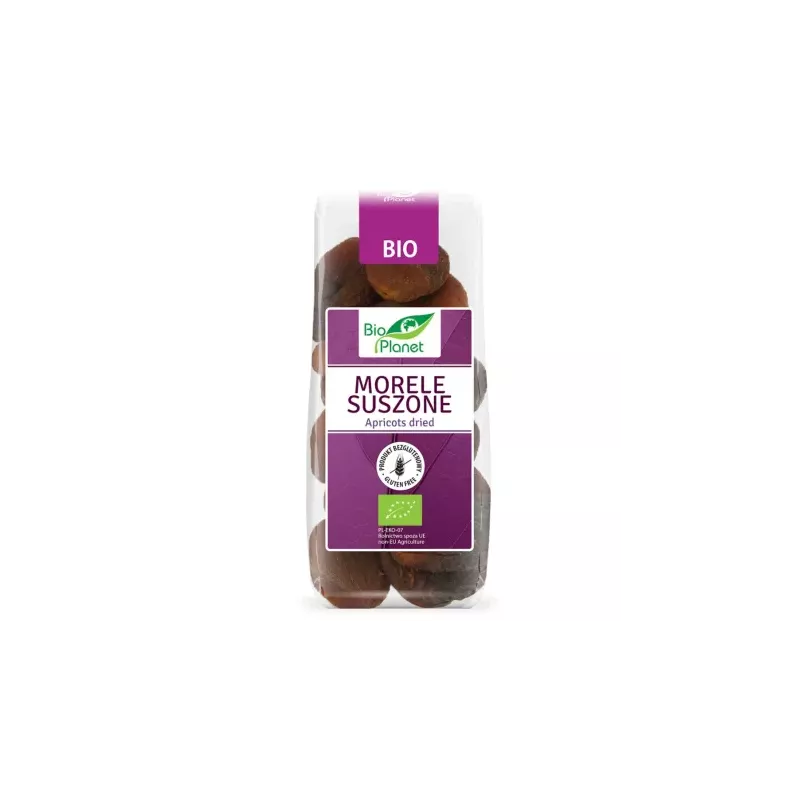 Morele Suszone Bezglutenowe Bio 150 G - Bio Planet