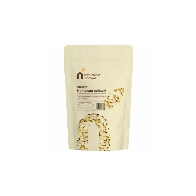 Orzechy Nerkowca Połówki 1 kg - Naturalnie Zdrowe
