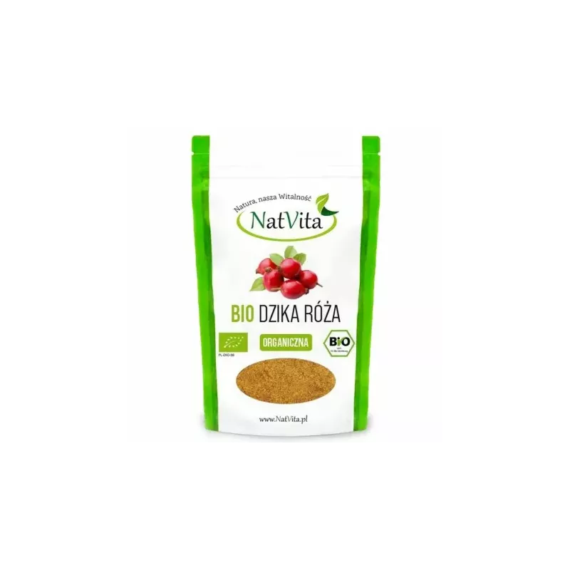 Dzika Róża Skórka Mielona Bio 700 g - Natvita