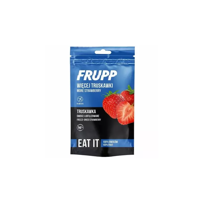 Truskawka Owoce Liofilizowane 13 g - Frupp