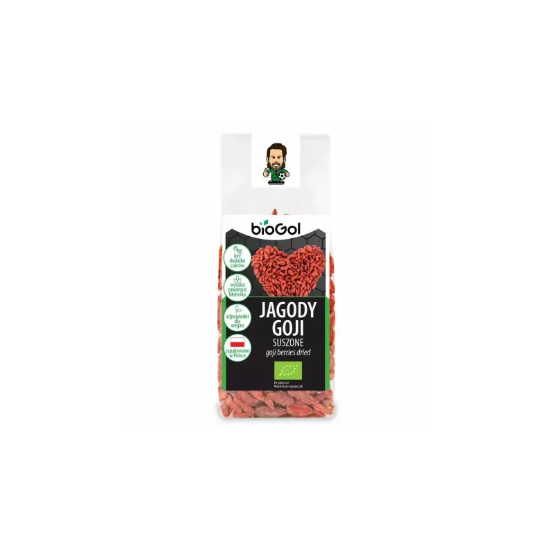 Jagody Goji Suszone Bio 100 g - Biogol