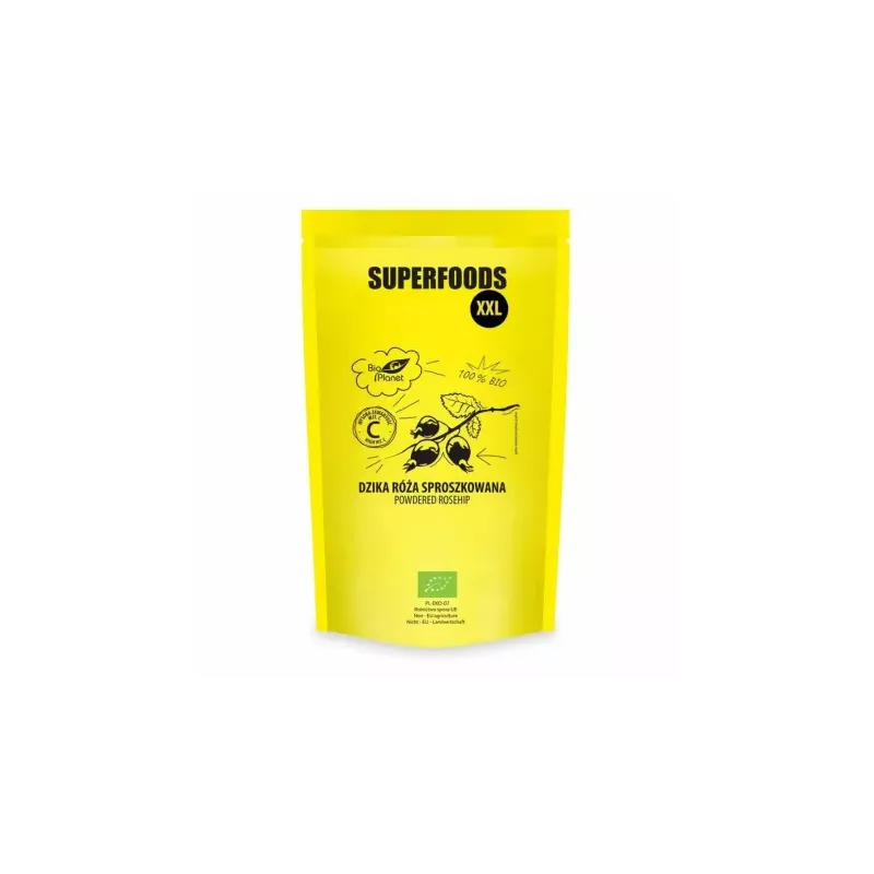 Dzika Róża Sproszkowana Bio 500 g - Bio Planet