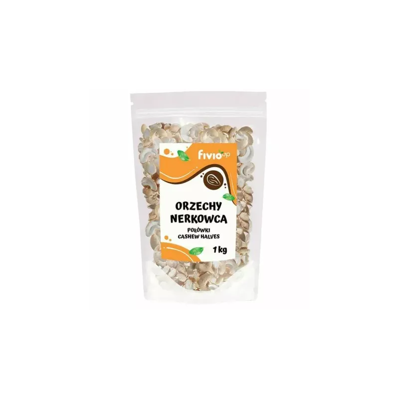 Orzechy Nerkowca Połówki 1 kg - Fivio Up