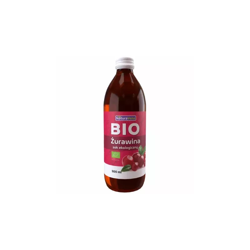 Sok z Żurawiny 500 ml Bio - NaturAvena