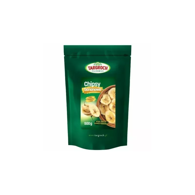 Chipsy Bananowe 500 g - Targroch