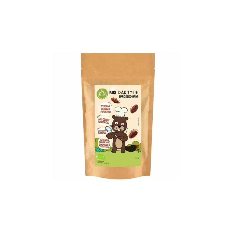 Daktyle Sproszkowane Bio 200 g - Helpa