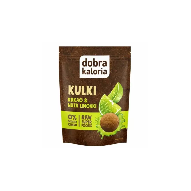 Kulki Kakao & Nuta Limonki 65 g - Dobra Kaloria