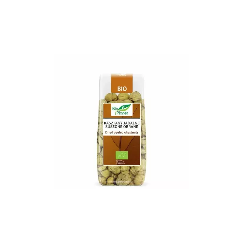 Kasztany Jadalne Suszone Obrane Bio 200 g - Bio Planet