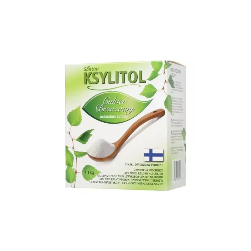 Ksylitol Krystaliczny Fiński 1 kg - Santini