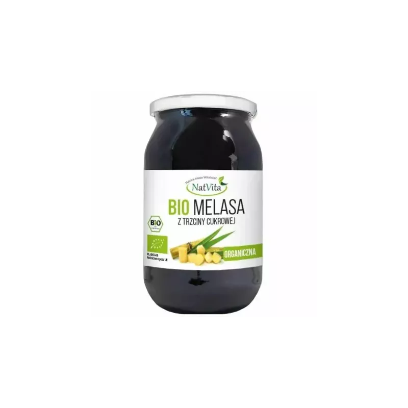 Melasa z Trzciny Cukrowej BIO 1,2 kg - NatVita
