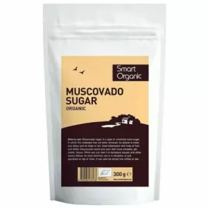 Cukier Trzcinowy Muscovado Nierafinowany BIO 300 g - SMART ORGANIC