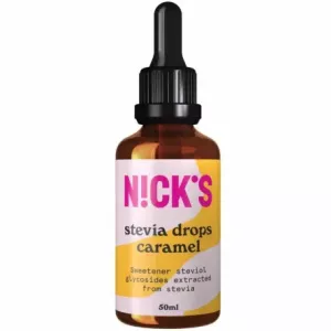 Słodzik w Płynie Stevia Drops Caramel 50 ml - Nicks