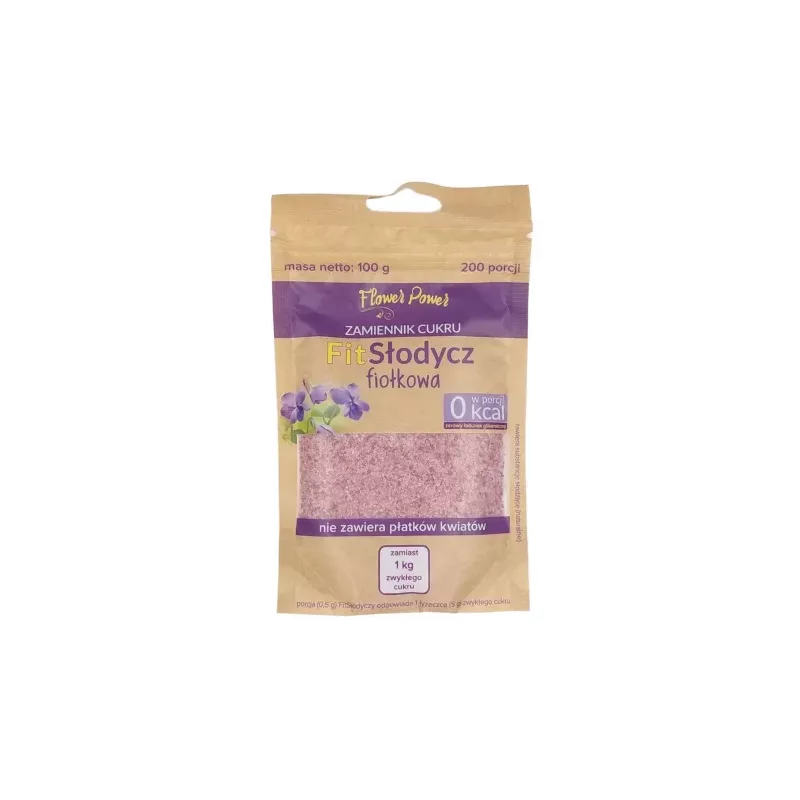 FitSłodycz Fiołkowa 100 g - Flower Power