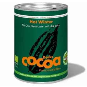 Czekolada do Picia Hot Winter Bezglutenowa Bio 250 g - Becks Cocoa