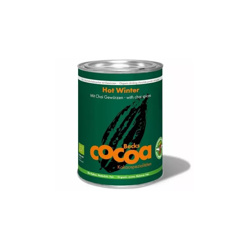 Czekolada do Picia Hot Winter Bezglutenowa Bio 250 g - Becks Cocoa