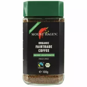 Kawa Rozpuszczalna Bezkofeinowa Fair Trade Bio 100 g - Mount Hagen