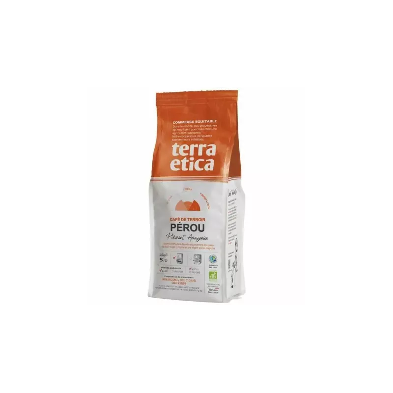 Kawa Arabica Mielona Peru Fair Trade Bio 250 g - Cafe Michel