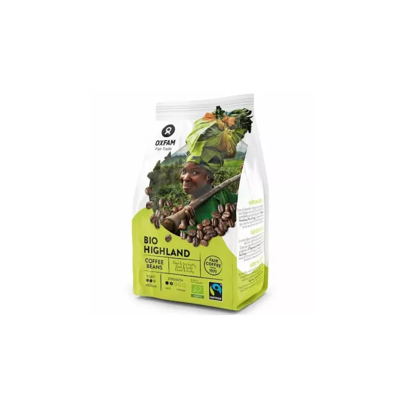 Kawa Ziarnista Wysokogórska Bio 250 g - Oxfam Fair Trade