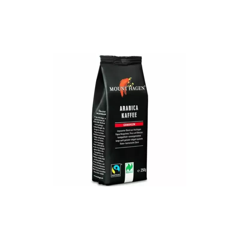 Kawa Mielona Arabica 100 % Fair Trade Bio 250 G Mount Hagen
