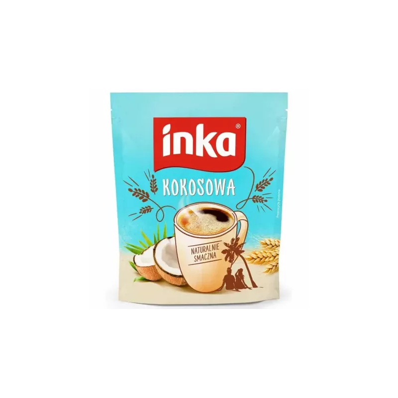 INKA Rozpuszczalna Kawa Zbożowa KOKOSOWA 200 g - Grana