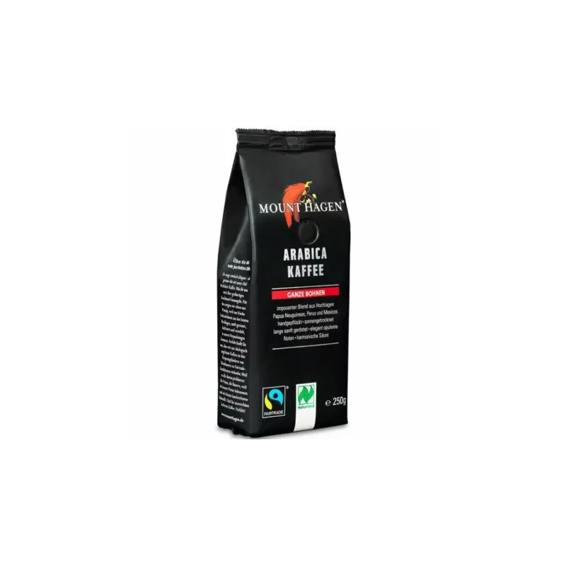 Kawa Ziarnista Arabica Fair Trade Bio 250 g - Mount Hagen