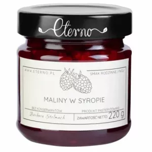 Maliny w Syropie 220 g - Eterno