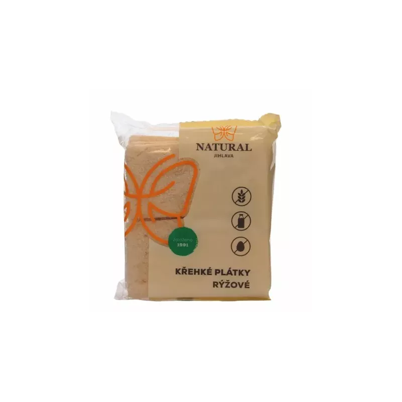 Chlebek Chrupki Ryżowy 75 g - Natural