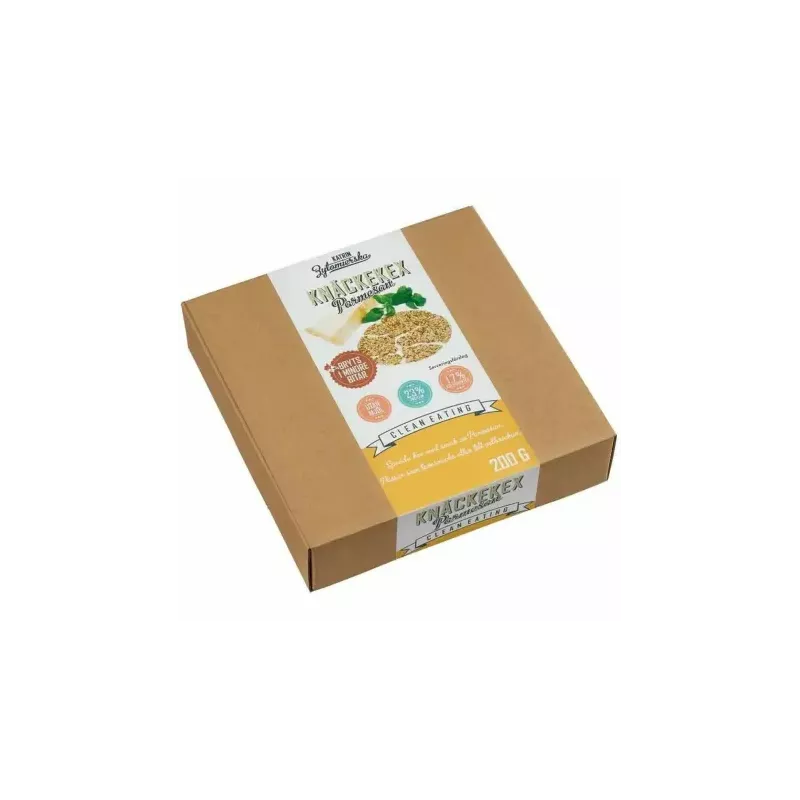 Pieczywo Chrupkie KETO z Parmezanem 200 g - CLEAN EATING