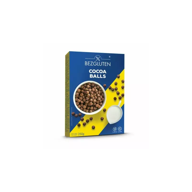 COCOA BALLS Kulki Kakaowe Bezglutenowe 250 g - Bezgluten