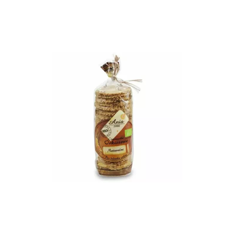 Ciasteczka Orkiszowe Naturalne Bez Dodatku Cukru Bio 120 g - Ania