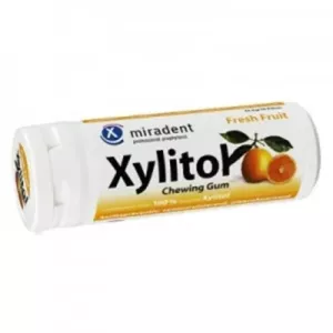 Xylitol Guma do Żucia Owoce Cytrusowe (30 Sztuk) - Miradent