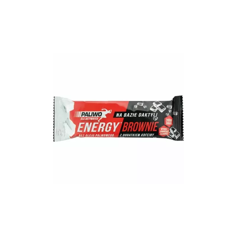 Baton Energy Brownie+Kofeina 50 g - Paliwo Dla Aktywnych