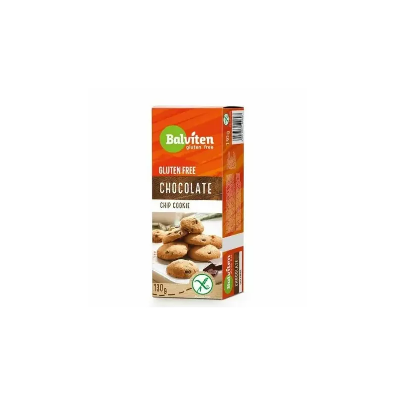 Ciastka Kruche z Groszkami Czekoladowymi Biedronki Bezglutenowe 130 g - Balviten