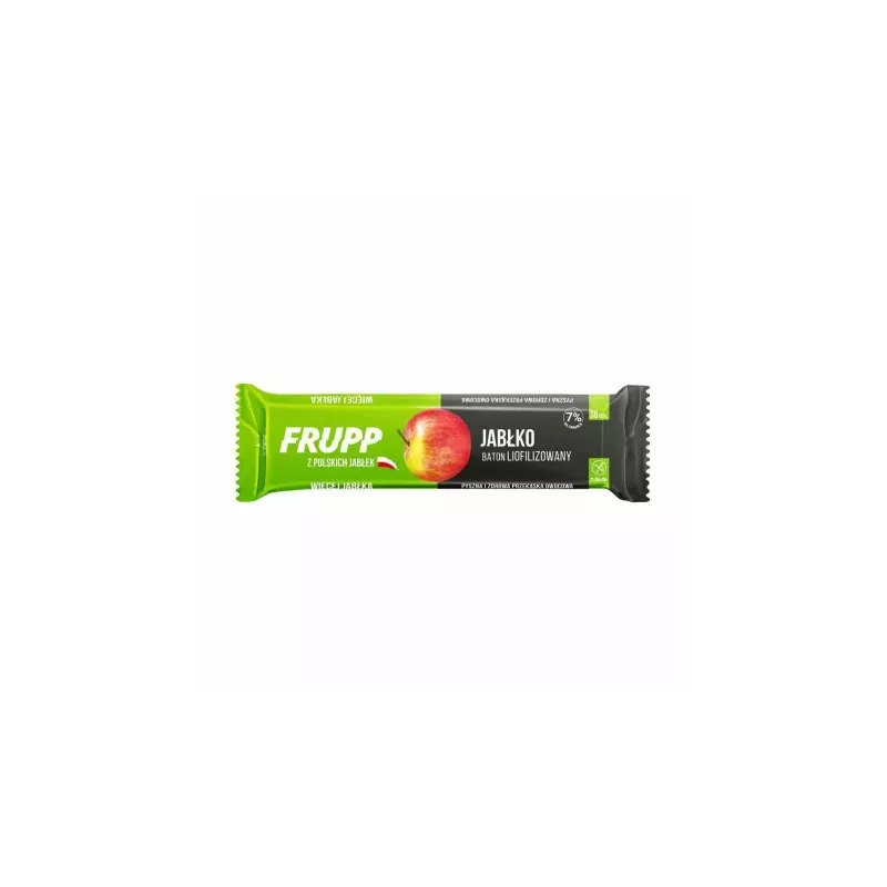 Baton Liofilizowany Jabłkowy Bezglutenowy 9 g - Frupp