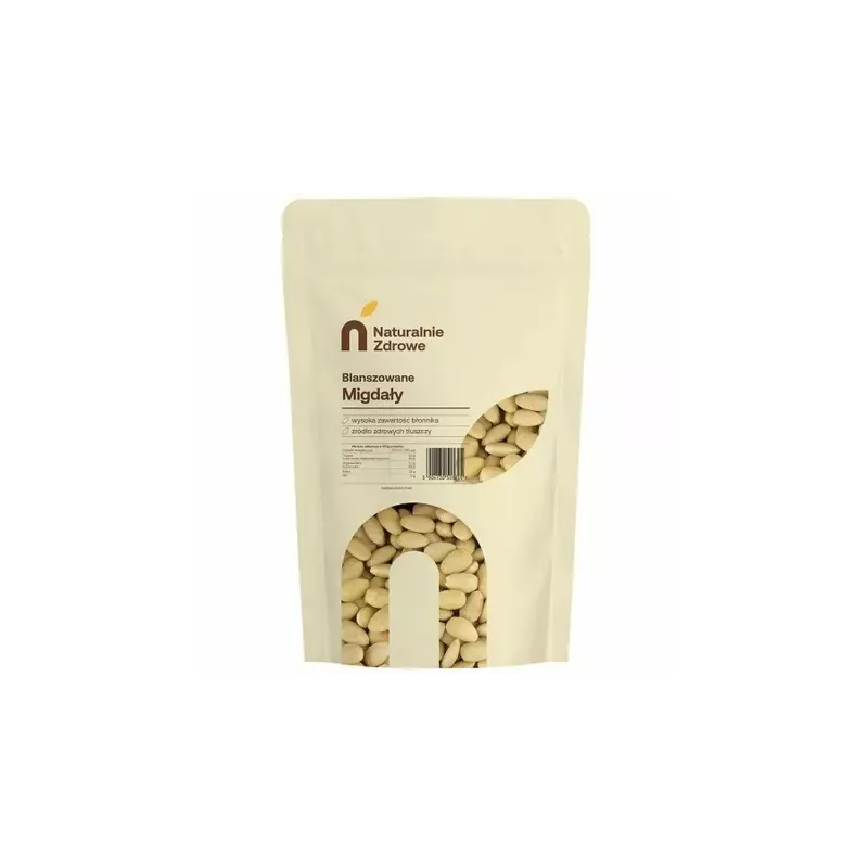 Migdały Blanszowane 1 kg - Naturalnie Zdrowe