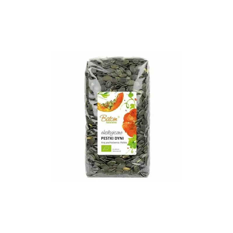 Pestki Dyni Ciemnozielone Bio 1 kg - BATOM