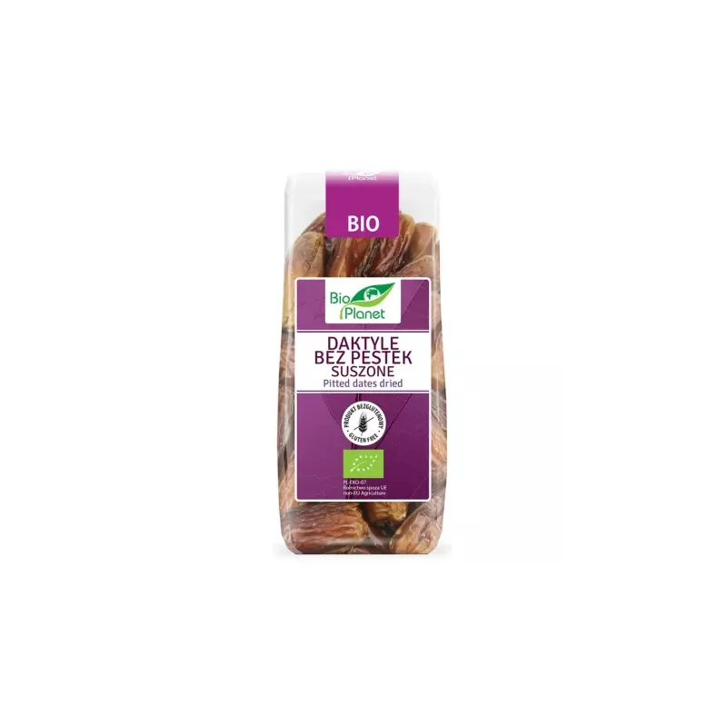 Daktyle Bez Pestek Suszone Bezglutenowe Bio 400 g - Bio Planet
