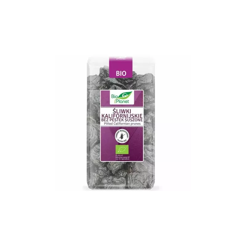 Śliwki Kalifornijskie Bez Pestek Bio 400 g - Bio Planet