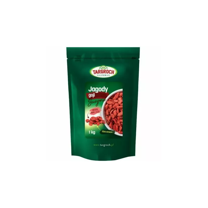 Jagody Goji Suszone 1 kg - Targroch
