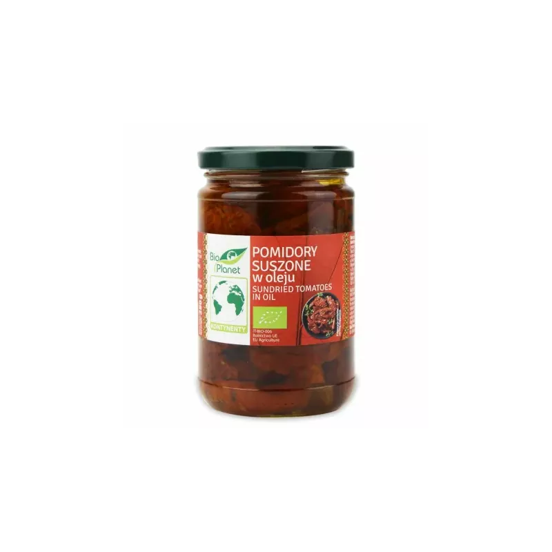 Pomidory Suszone w Oleju Bio 280 g - Bio Planet