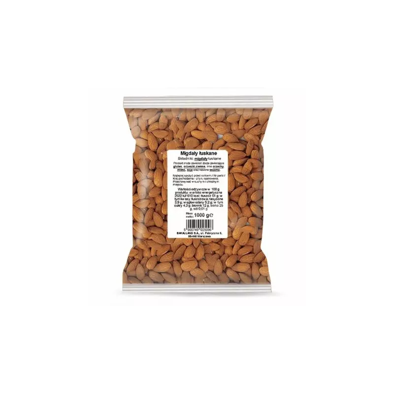 Migdały Łuskane USA 1 kg - Bakalland