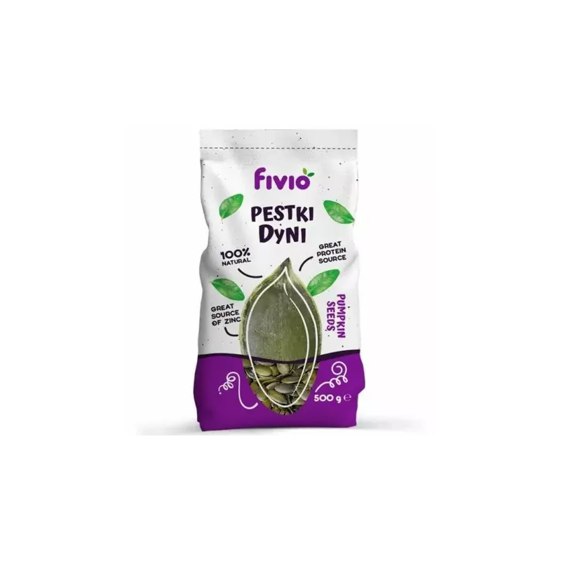 Pestki Dyni Łuskane 500 g - Fivio