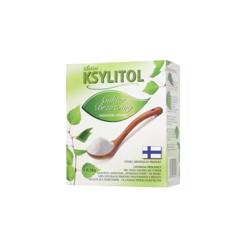 Ksylitol C Krystialiczny Fiński 500 g - Santini