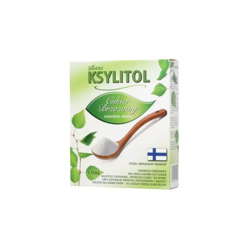 Ksylitol C Krystialiczny 250 g - Santini