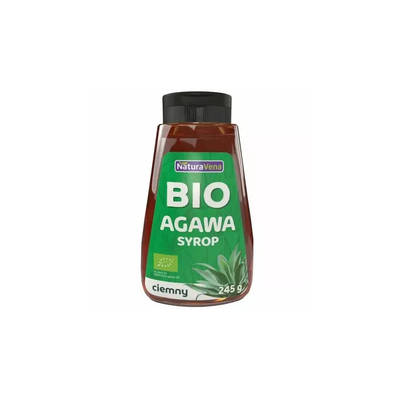 Syrop z Agawy Ciemny Bio 245 g - NaturAvena